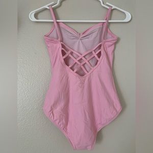 Wear moi adult xs marie pink leotard